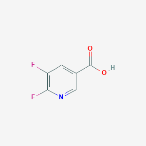 5,6-Difluoro-3-pyridinecarboxylic acid - (851386-33-9)