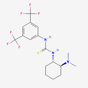 1-(3,5-Bis(trifluoromethyl)phenyl)-3-((1S,2S)-2-(dimethylamino)cyclohexyl)thiourea - (851477-20-8)