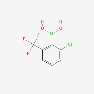 2-Chloro-6-(trifluoromethyl)phenylboronic acid - (851756-52-0)