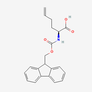 (S)-2-((((9H-Fluoren-9-yl)methoxy)carbonyl)amino)hex-5-enoic acid - (851909-08-5)