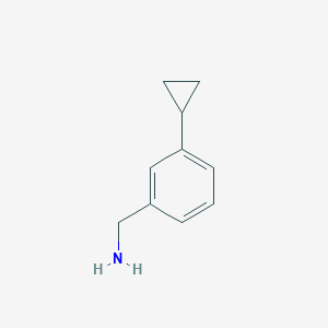 (3-Cyclopropylphenyl)methanamine - (852877-59-9)
