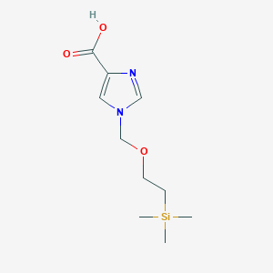1-[[2-(Trimethylsilyl)ethoxy]methyl]-1H-imidazole-4-carboxylic Acid - (854123-77-6)
