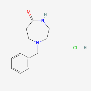 1-benzyl-1,4-diazepan-5-one(HCl) - (854828-86-7)