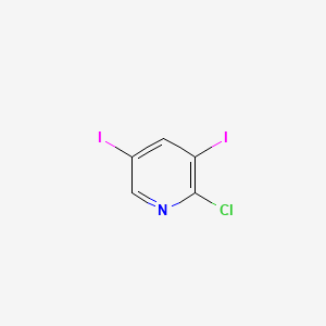 2-Chloro-3,5-diiodopyridine - (856169-60-3)