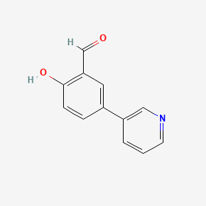 2-Hydroxy-5-(pyridin-3-yl)benzaldehyde - (85633-41-6)