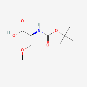 2-((tert-Butoxycarbonyl)amino)-3-methoxypropanoic acid - (856417-65-7)