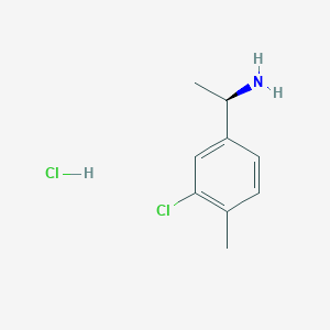 (R)-1-(3-Chloro-4-methylphenyl)ethanamine hydrochloride - (856562-92-0)