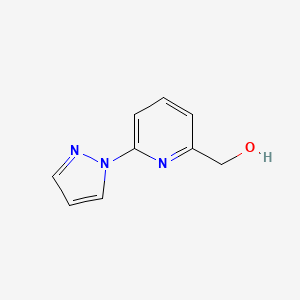 (6-pyrazol-1-ylpyridin-2-yl)methanol - (857283-81-9)