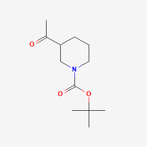 3-Acetyl-piperidine-1-carboxylic acid tert-butyl ester - (858643-92-2)