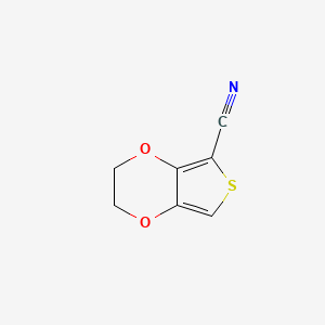 Thieno[3,4-b]-1,4-dioxin-5-carbonitrile,2,3-dihydro- - (859851-02-8)