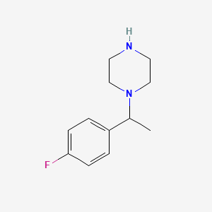 (R)-1-(1-(4-FLUOROPHENYL)ETHYL)PIPERAZINE - (862270-48-2)