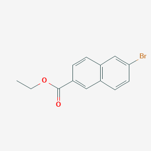 2-Naphthalenecarboxylic acid, 6-bromo-, ethyl ester - (86471-14-9)
