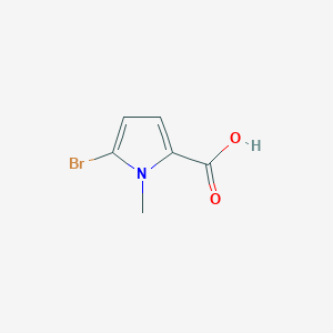 5-Bromo-1-methyl-1H-pyrrole-2-carboxylic acid - (865186-82-9)