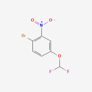 2-Bromo-5-(difluoromethoxy)nitrobenzene - (865886-84-6)