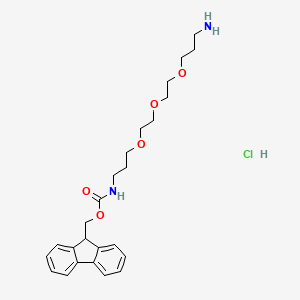 1-(9-FLUORENYLMETHYLOXYCARBONYL-AMINO)-4,7,10-TRIOXA-13-TRIDECANAMINE HYDROCHLORIDE - (868599-75-1)