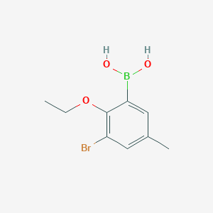 (3-Bromo-2-ethoxy-5-methylphenyl)boronic acid - (870718-00-6)