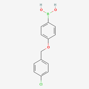 (4-((4-Chlorobenzyl)oxy)phenyl)boronic acid - (870778-91-9)