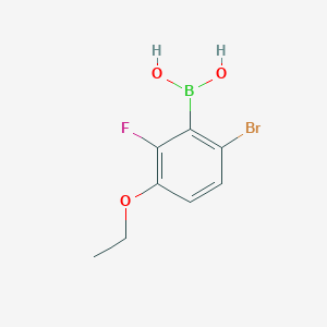 6-Bromo-3-ethoxy-2-fluorobenzeneboronic acid - (871126-14-6)