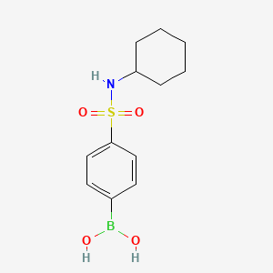 (4-(N-Cyclohexylsulfamoyl)phenyl)boronic acid - (871329-66-7)