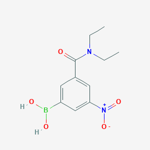 (3-(Diethylcarbamoyl)-5-nitrophenyl)boronic acid - (871332-82-0)