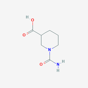 1-(aminocarbonyl)piperidine-3-carboxylic acid - (871478-82-9)