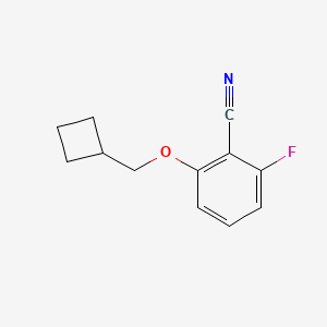 2-(Cyclobutylmethoxy)-6-fluorobenzonitrile - (872180-52-4)
