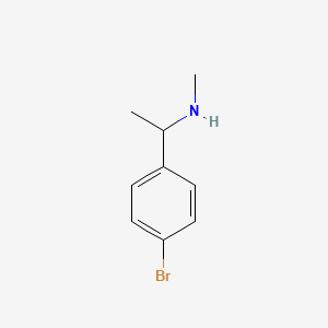 [1-(4-BROMOPHENYL)ETHYL](METHYL)AMINE - (87310-44-9)