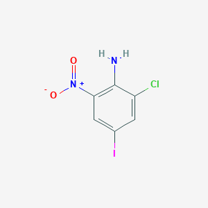 2-Chloro-4-iodo-6-nitroaniline - (873386-86-8)