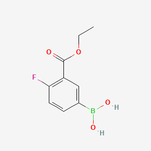 (3-Ethoxycarbonyl-4-fluorophenyl)boronic acid - (874219-36-0)