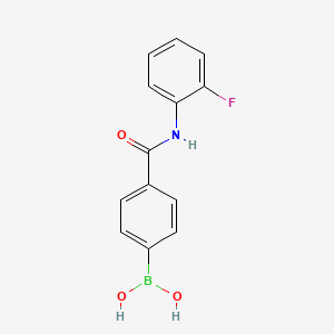 (4-((2-Fluorophenyl)carbamoyl)phenyl)boronic acid - (874288-06-9)
