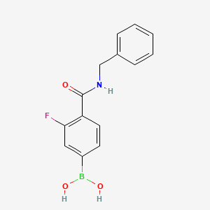 (4-(Benzylcarbamoyl)-3-fluorophenyl)boronic acid - (874289-19-7)