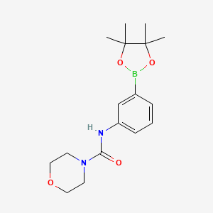 1-benzyl-3-[3-(tetramethyl-1,3,2-dioxaborolan-2-yl)phenyl]urea - (874299-02-2)