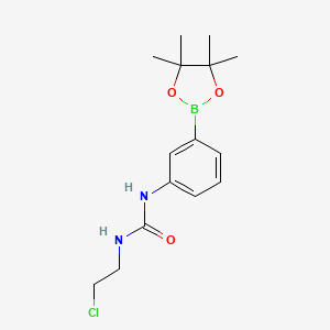1-(2-chloroethyl)-3-(3-(4,4,5,5-tetramethyl-1,3,2-dioxaborolan-2-yl)phenyl)urea - (874301-81-2)