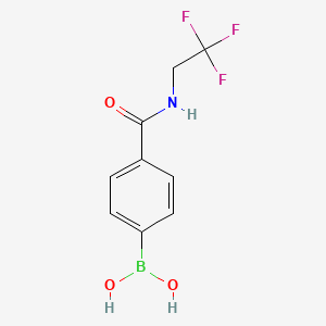 (4-((2,2,2-Trifluoroethyl)carbamoyl)phenyl)boronic acid - (874459-90-2)