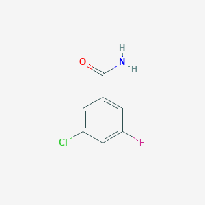 3-CHLORO-5-FLUOROBENZAMIDE - (874781-06-3)