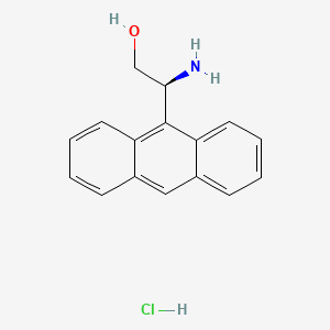 (S)-2-Amino-2-(anthracen-9-yl)ethan-1-olhydrochloride - (874912-77-3)