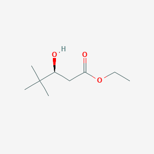 (S)-ethyl 3-hydroxy-4,4-dimethylpentanoate - (876404-83-0)