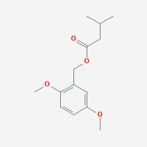 2,5-Dimethoxybenzyl 3-methylbutanoate - (876665-00-8)