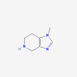 1-Methyl-4,5,6,7-tetrahydro-1H-imidazo[4,5-c]pyridine - (87673-88-9)