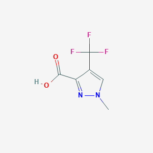 1-Methyl-4-(trifluoromethyl)-1H-pyrazole-3-carboxylicacid - (878204-61-6)