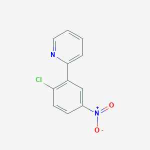 2-(2-chloro-5-nitrophenyl)pyridine - (879088-40-1)