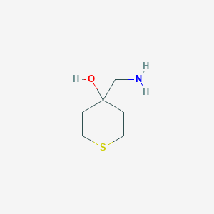 4-(AMINOMETHYL)TETRAHYDRO-2H-THIOPYRAN-4-OL - (879514-92-8)