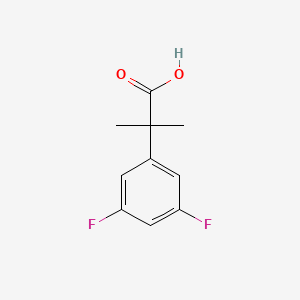 2-(3,5-Difluorophenyl)-2-methylpropanoic acid - (879904-44-6)