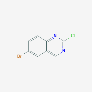 6-Bromo-2-chloroquinazoline - (882672-05-1)