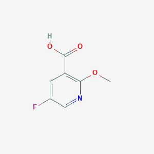 5-Fluoro-2-methoxynicotinic acid - (884494-82-0)
