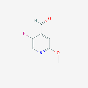 5-Fluoro-2-methoxyisonicotinaldehyde - (884495-12-9)