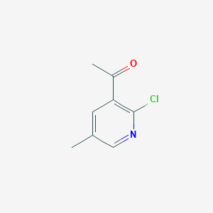 1-(2-Chloro-5-methylpyridin-3-yl)ethanone - (885223-64-3)