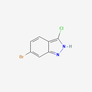 6-Bromo-3-chloro-1H-indazole - (885271-78-3)