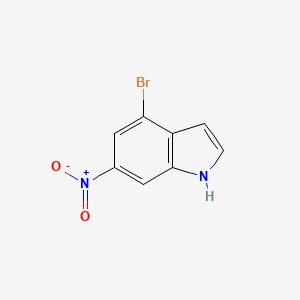 1H-Indole, 4-bromo-6-nitro- - (885520-47-8)