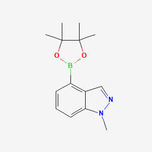 1-Methyl-1H-indazole-4-boronic acid pinacol ester - (885698-94-2)